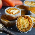 Vegane Muffins aus Apfel und Karotte