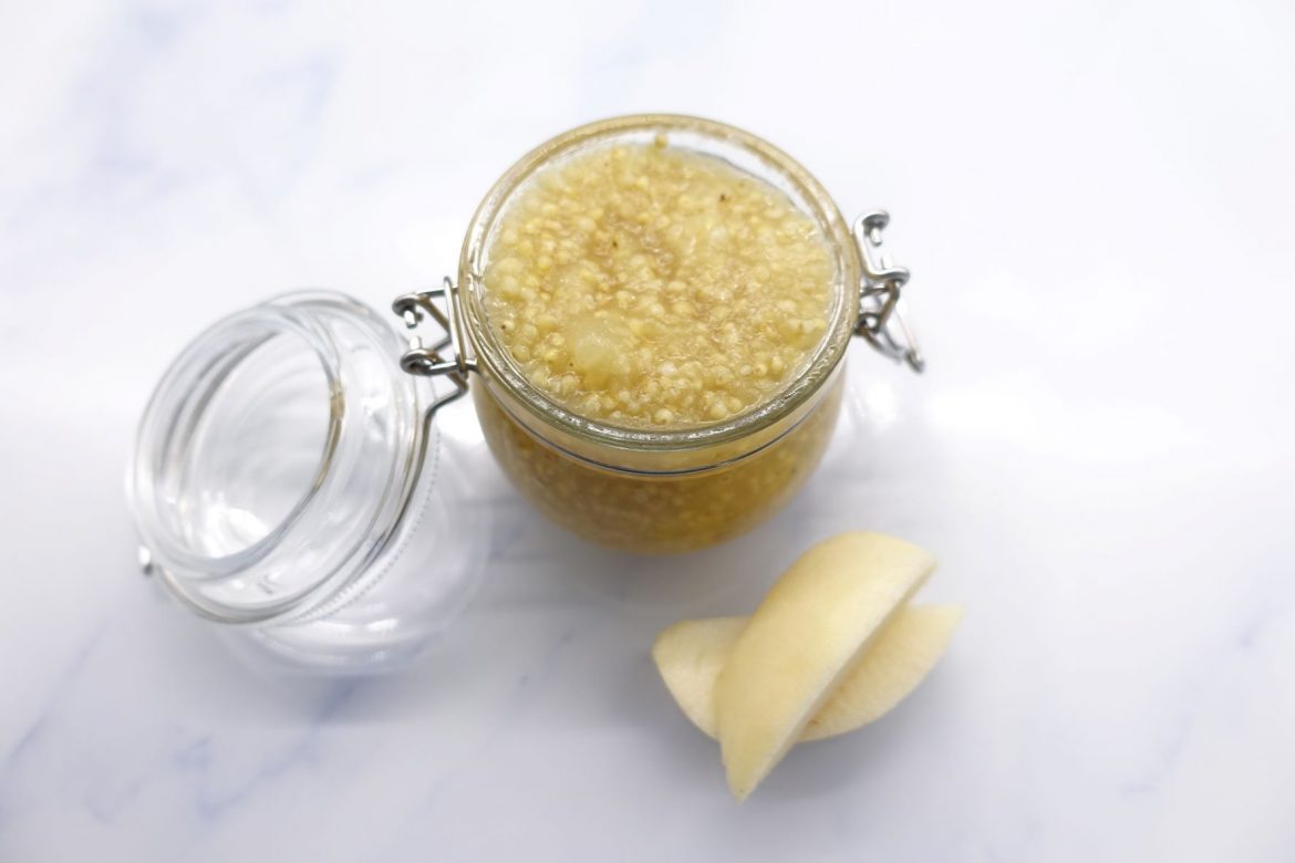 Apfel Hirse Brei im Glas ab 5 Monaten